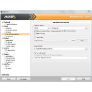 Capture radio option in AIMP