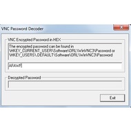 VNC Password Decoder in Cain & Abel