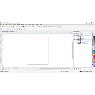 The main screen of CorelDRAW Graphics Suite