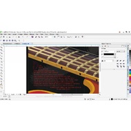 Editing the image in CorelDRAW Graphics Suite