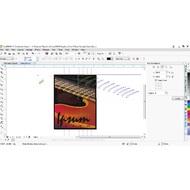Transformations pane of CorelDRAW Graphics Suite