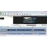 The main screen of VideoPad Vide Editor