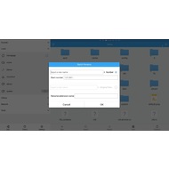 Renaming a folder in ES File Explorer