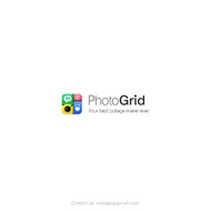 The start screen of Photo Grid