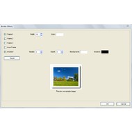 Border effects in FastStone Image Viewer