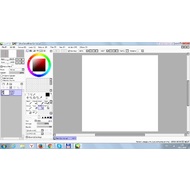 The main screen of PaintTool SAI