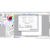 Change Canvas Resolution in PaintTool SAI