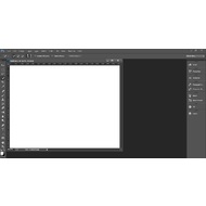 The main screen of Adobe Photoshop CC