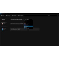 The Accounts screen of XSplit Gamecaster